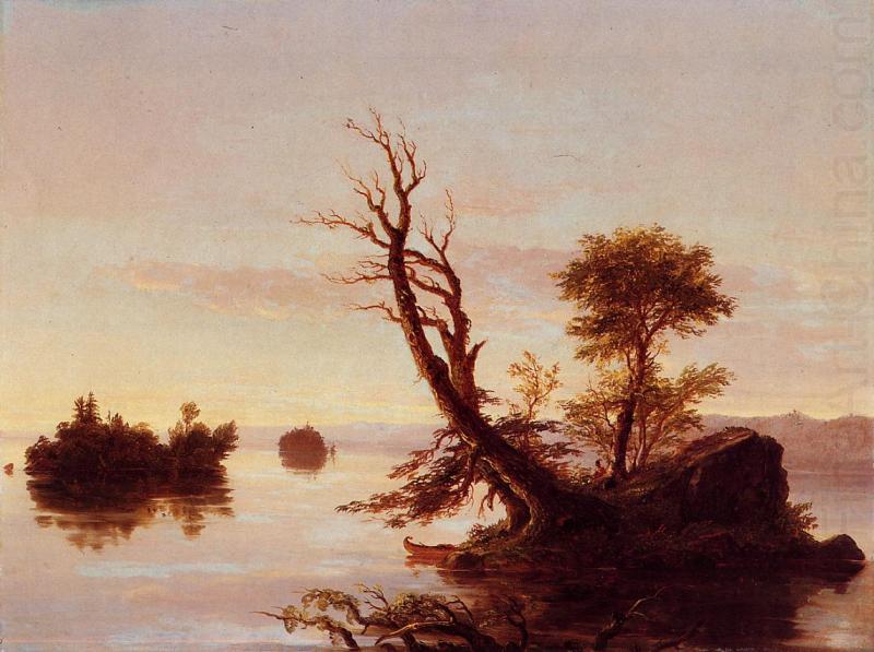 Thomas Cole American Lake Scene china oil painting image